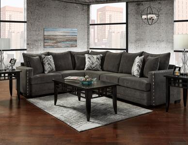 1680 Chevy Charcoal Sectional