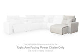 Modmax II Power Reclining Sectional with Chaise and Consoles