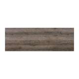 Oak Lawn Grey Bar Table Single Pack (Table + 3 Tan Fabric Stools)