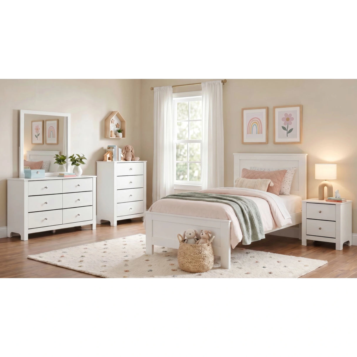 Sami Youth Panel Bedroom Set