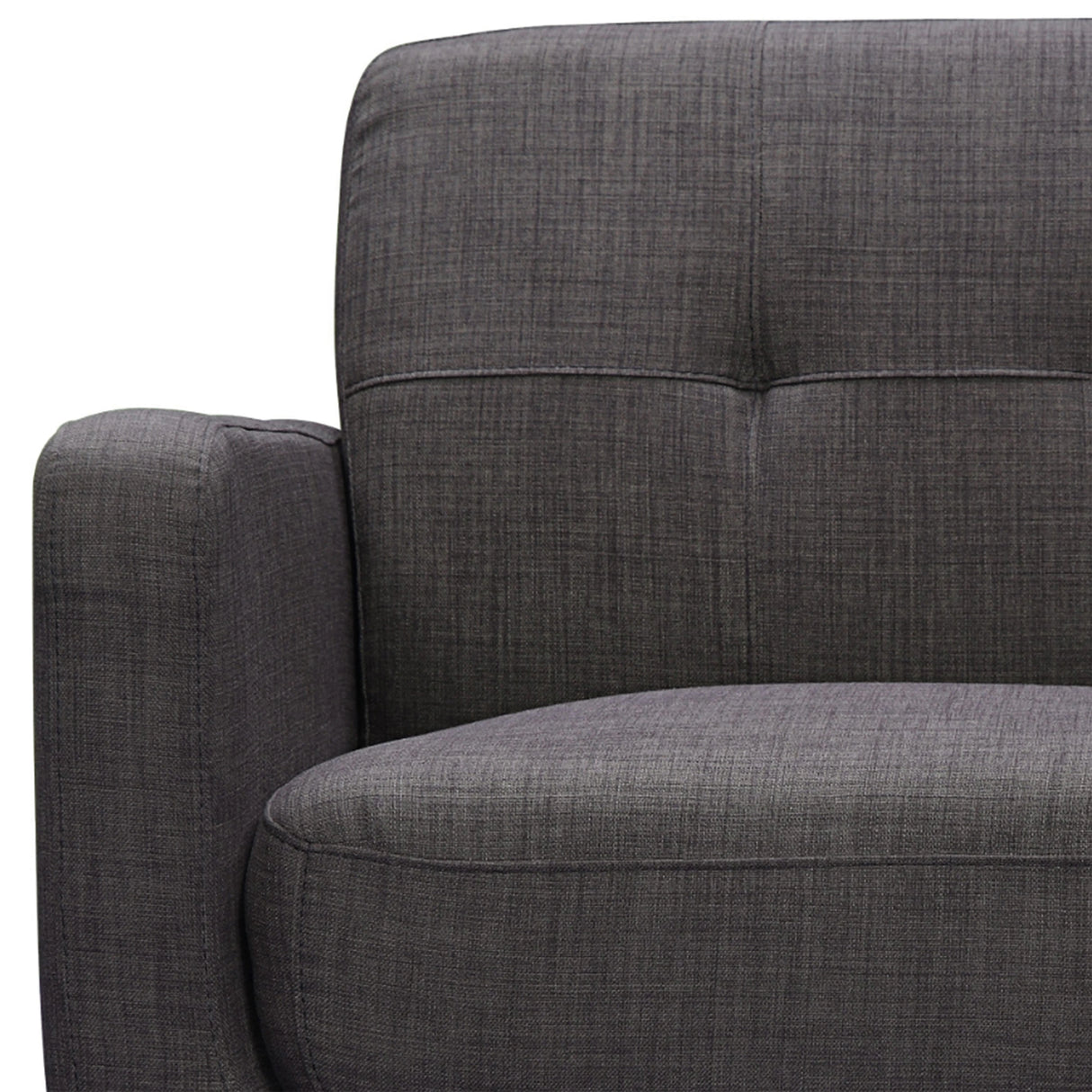 Hadley 4480 KD Sofa Heirloom Charcoal w/No Pillows