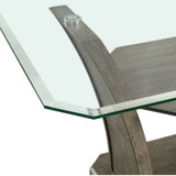 Dapper Grey Rectangular Counter Table