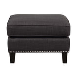 Erica 497 Ottoman W/Chrome Nail (ISTA 3)