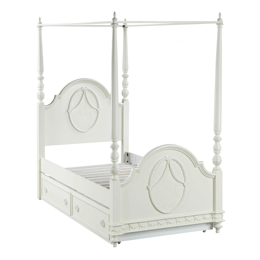 Twin Bed (Wooden Poster)