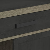 Jemma Bar Table with Light in Grey and Dark Espresso