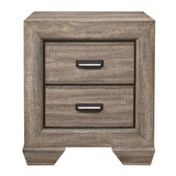 Beechnut 2 Drawer Nightstand in Natural 1904-4
