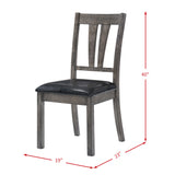 Nathan Dining W/ Padded Seats 6pc Set