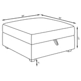 Cambria Storage Ottoman
