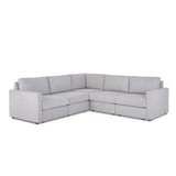 Flex 5-Seat Sectional with Standard Arm - 5000003528