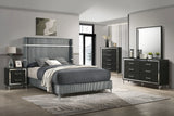 Lucia Wingback Bed