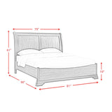 Phillipe Bedroom Set in Cherry