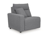 Modmax II Power Reclining Sectional with Chaise and Audio Console