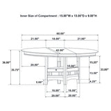 Lavon Counter Height Extension Dining Table