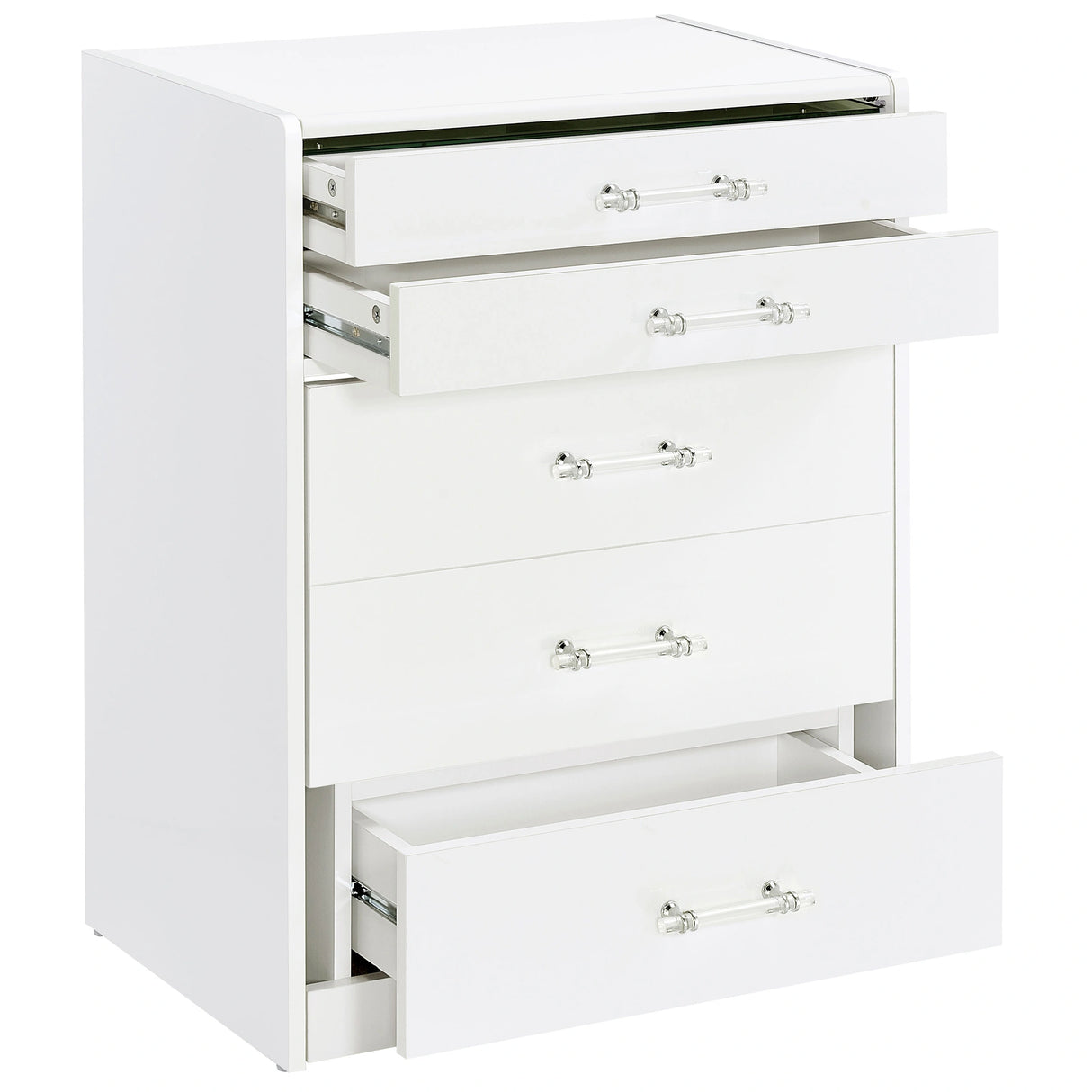 Danbury Makeup Vanity Table with LED Mirror and Stool