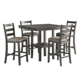 5659-36 - 5-Piece Pack Counter Height Set