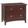1102CAF CAF 3–Drawer Wide Nightstand