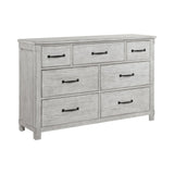 Scott Platform Storage Bedroom Set White Finish