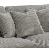 Reversible Sectional Sofa w/6 Pillows