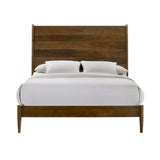 Malibu Panel Bed in Walnut