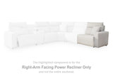 Modmax II Power Reclining Sectional with Audio Console