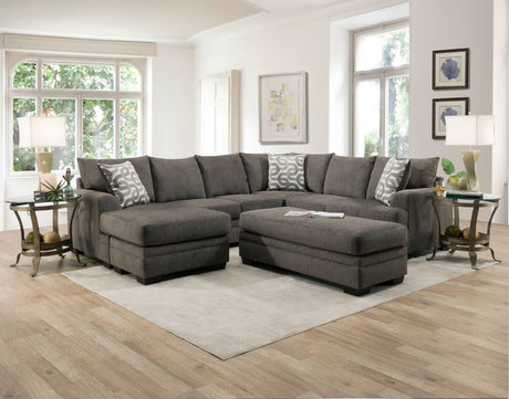 1310 Bailey Charcoal Sectional