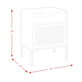Ember Nightstand (C-1094) W/USB