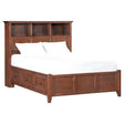 1365GAC GAC Full Bookcase Storage Bed
