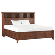 1375GAC GAC King Bookcase Storage Bed