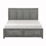 Garretson (3) California King Platform Bed with Footboard Storage