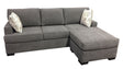 14664G Sofa Chaise Qn Sleeper w/ Storage Gel - Stellar Smoke