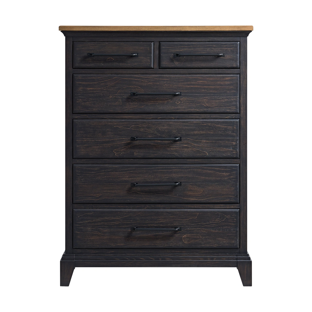 Montrose Chest in Espresso & Brown