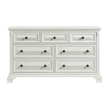Bridgestone 7-Drawer Dresser in Antique White