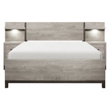 Zephyr-5pc Set Eastern King Wall Bed (EKB+2NS+2NS-P) image