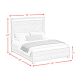 San Matteo Bedroom Set with LED
