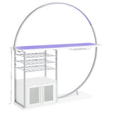 Risley Wine Cabinet with LED Lighting