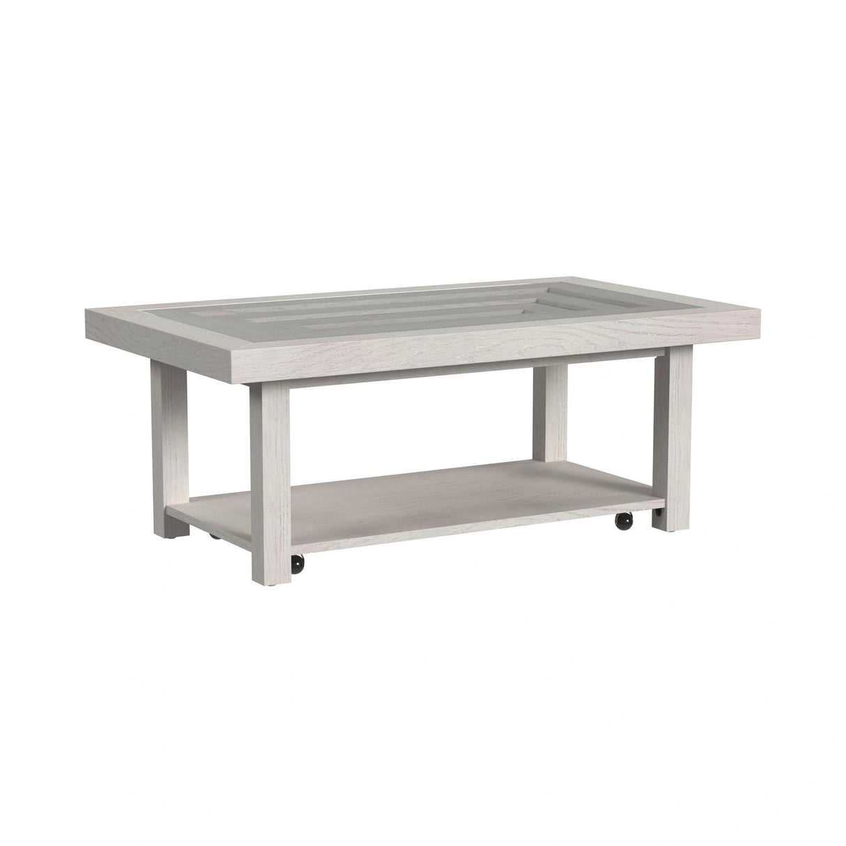 Avalanche Coffee Table in Antique White