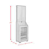 Bones Dartboard Cabinet SSG-120405 Cabinet with Dartboard