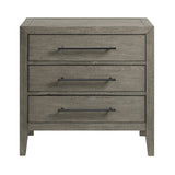 Versailles Contemporary 3-Drawer Nightstand