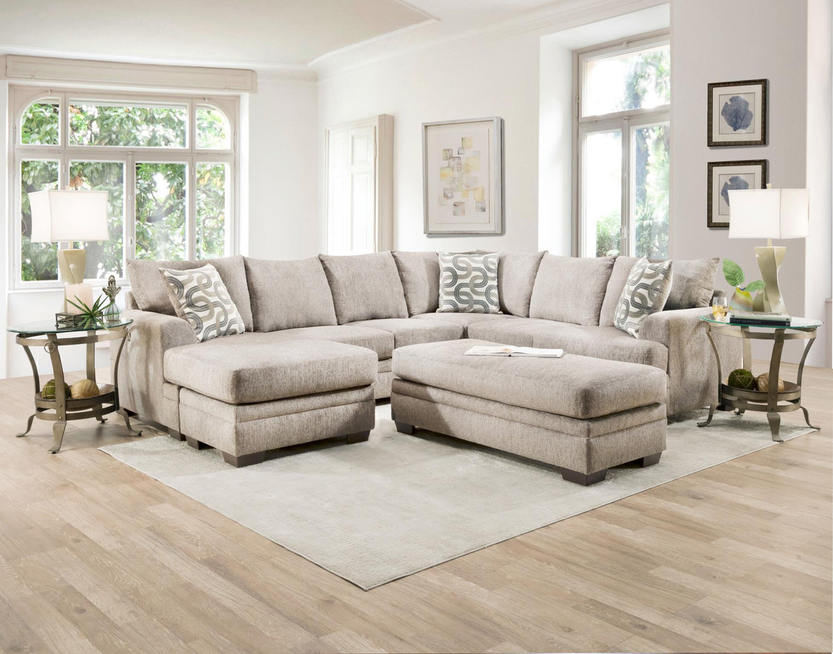 1310 Bailey Cream Sectional