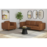 Venus Sofa with Cherry Finished Wooden Front