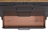 Montrose Storage Bedroom Set in Espresso & Brown