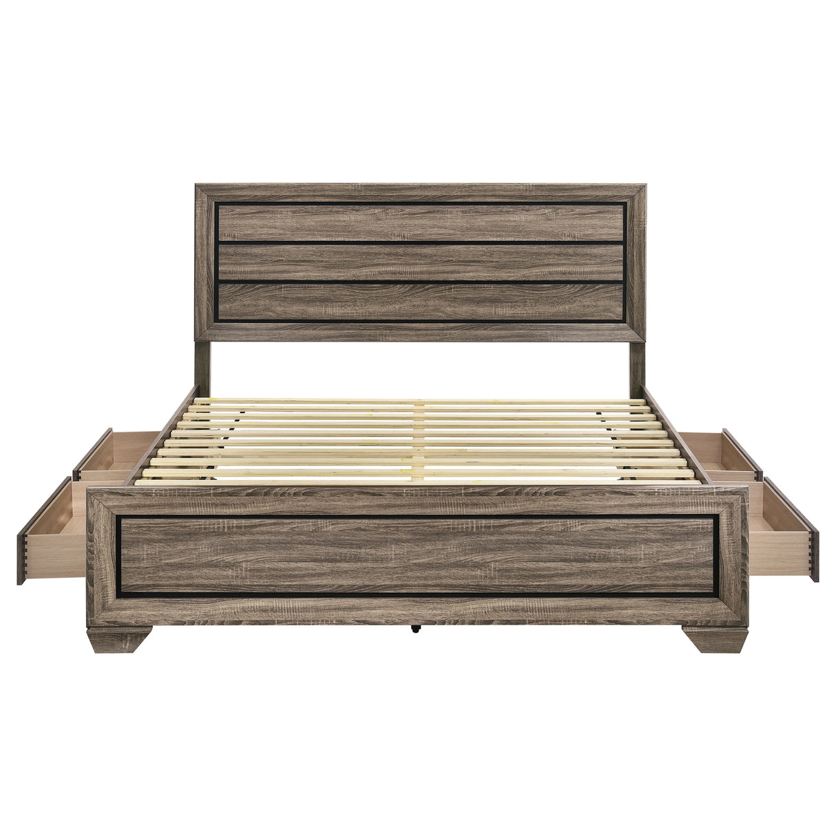 Kauffman Panel Platform Storage Bed