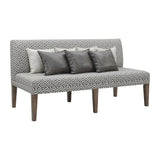 Gramercy 6PC Dining Set-Table, Four Chairs and Settee
