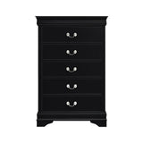 Mayville 5 Drawer Chest in Black 2147BK-9