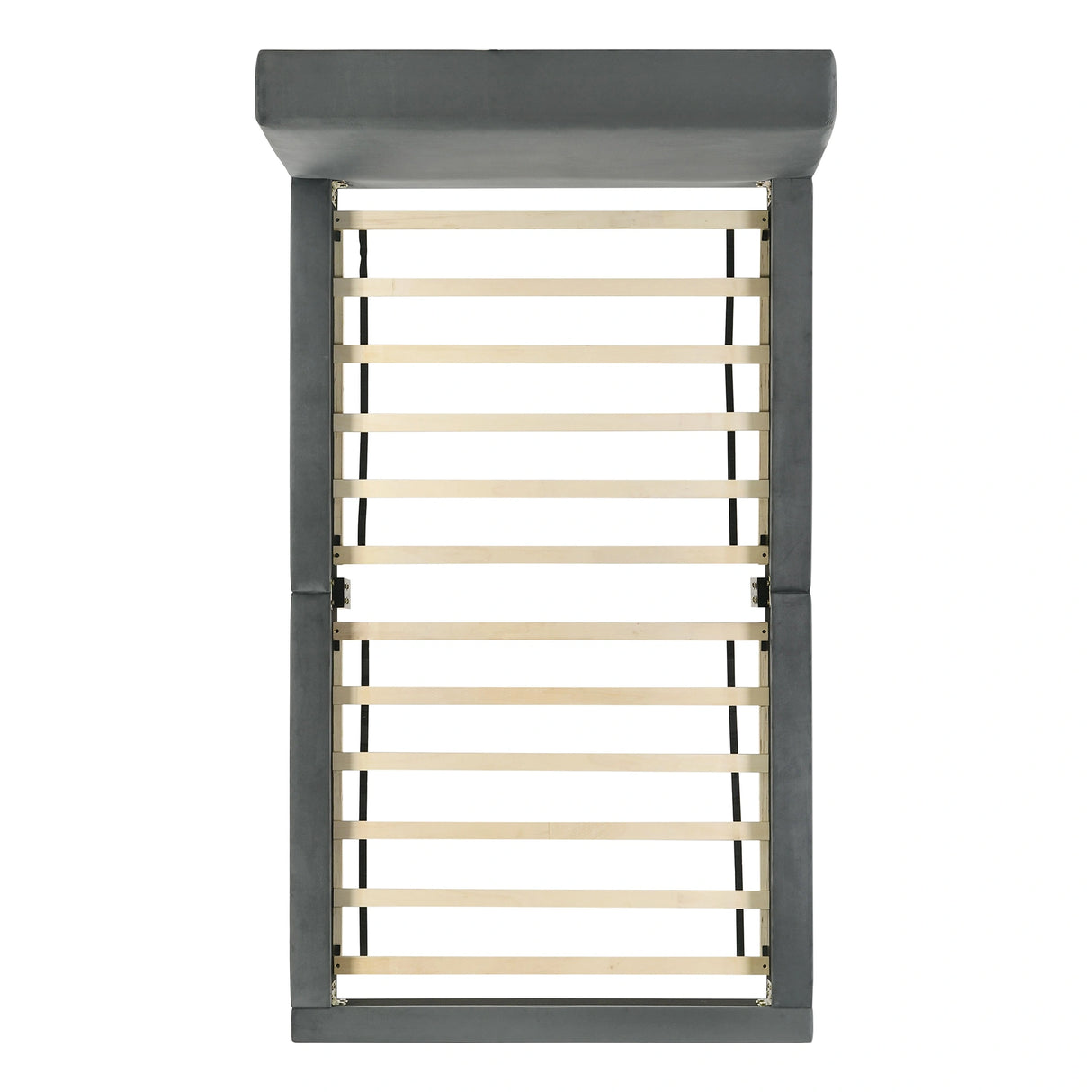 Brookhaven UPH Bed in Grey Velvet