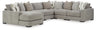 Aslan Court Sectional with Chaise