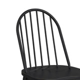 Heritage & Home Windsor Side Chair with Leveler in Black (2 Per Carton)