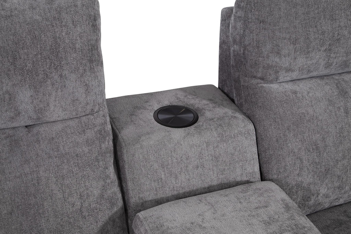 7627 Austin Graphite Sectional