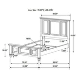 Sandy Beach Panel Bed