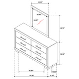 Jessica Dresser with Mirror